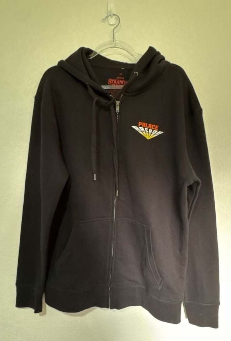 Netflix Stranger Things Palace Arcade Hawkins Welcomes You Zip-Up Hoodie